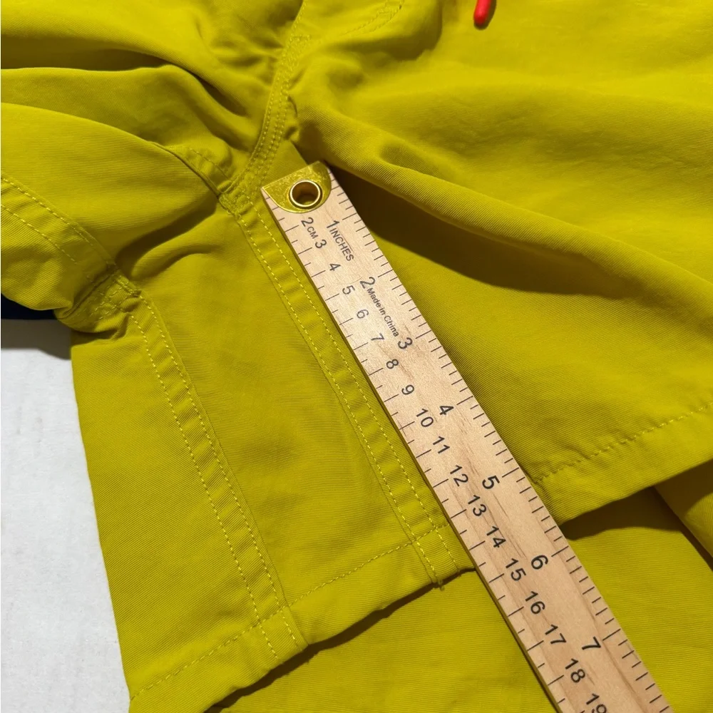 Duluth Trading 2 Pairs‎ swim trunks shorts, yellow and blue, men's small #1475
